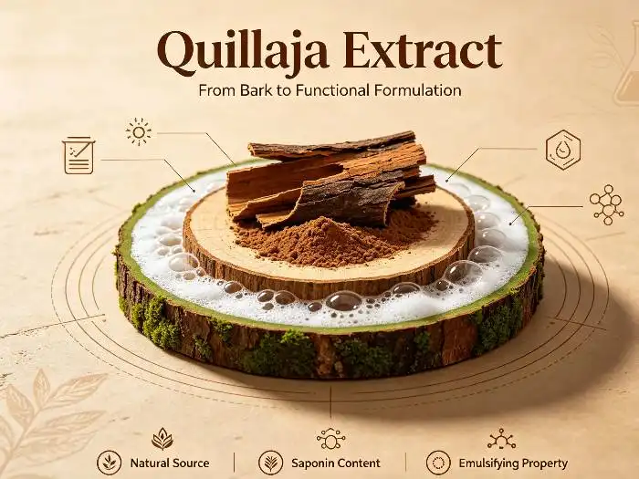 How Does Quillaja Extract Work in Animal Feed Applications?